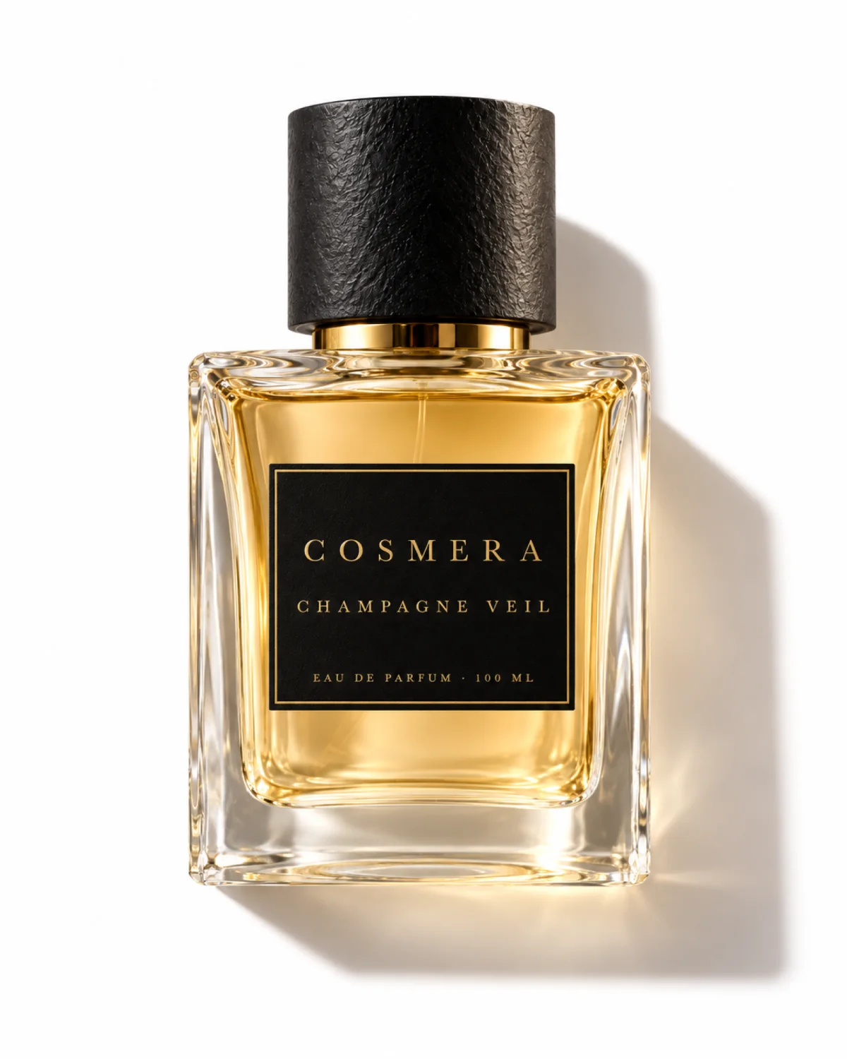 Champagne Veil bottle with its notes