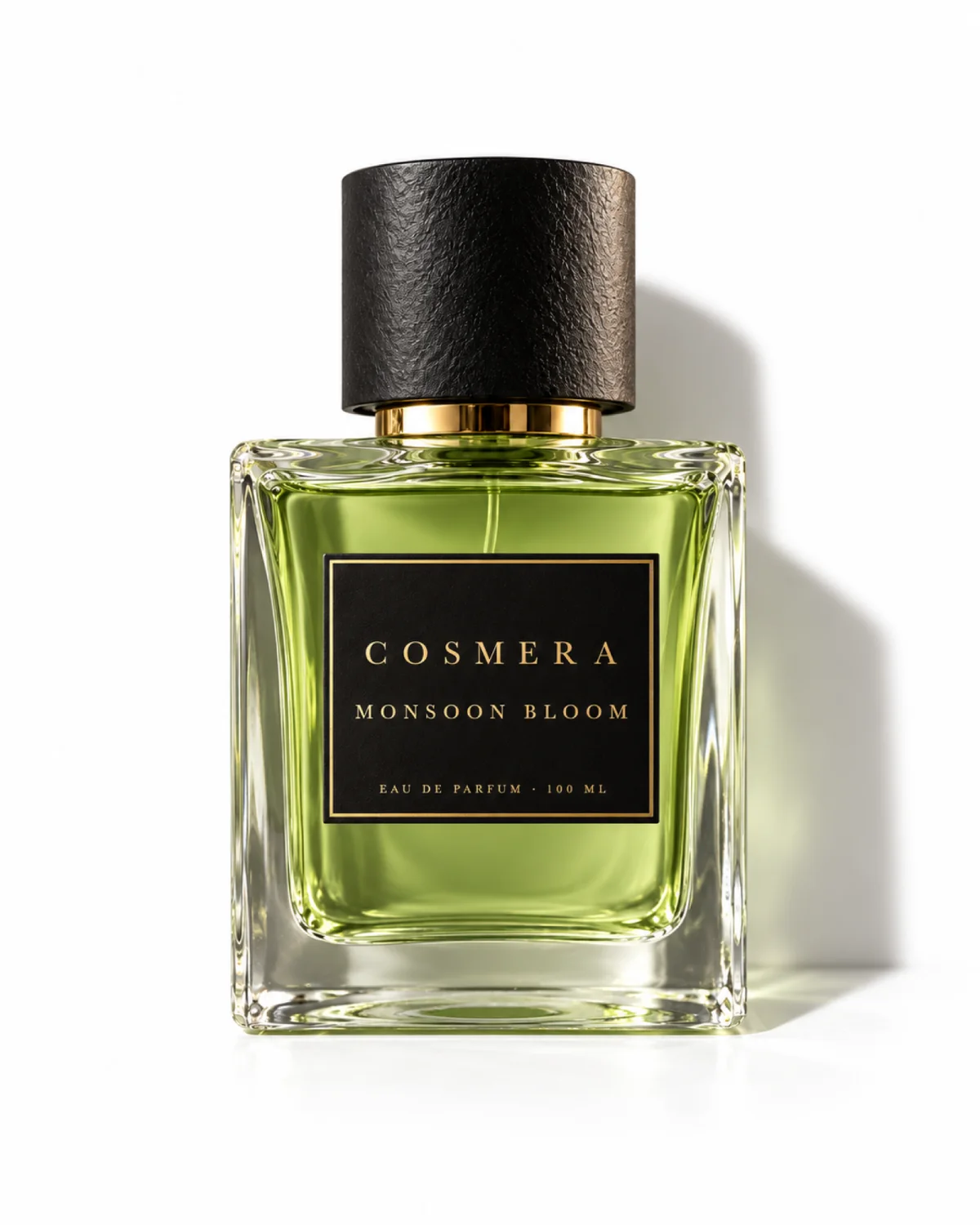Monsoon Bloom bottle with its notes