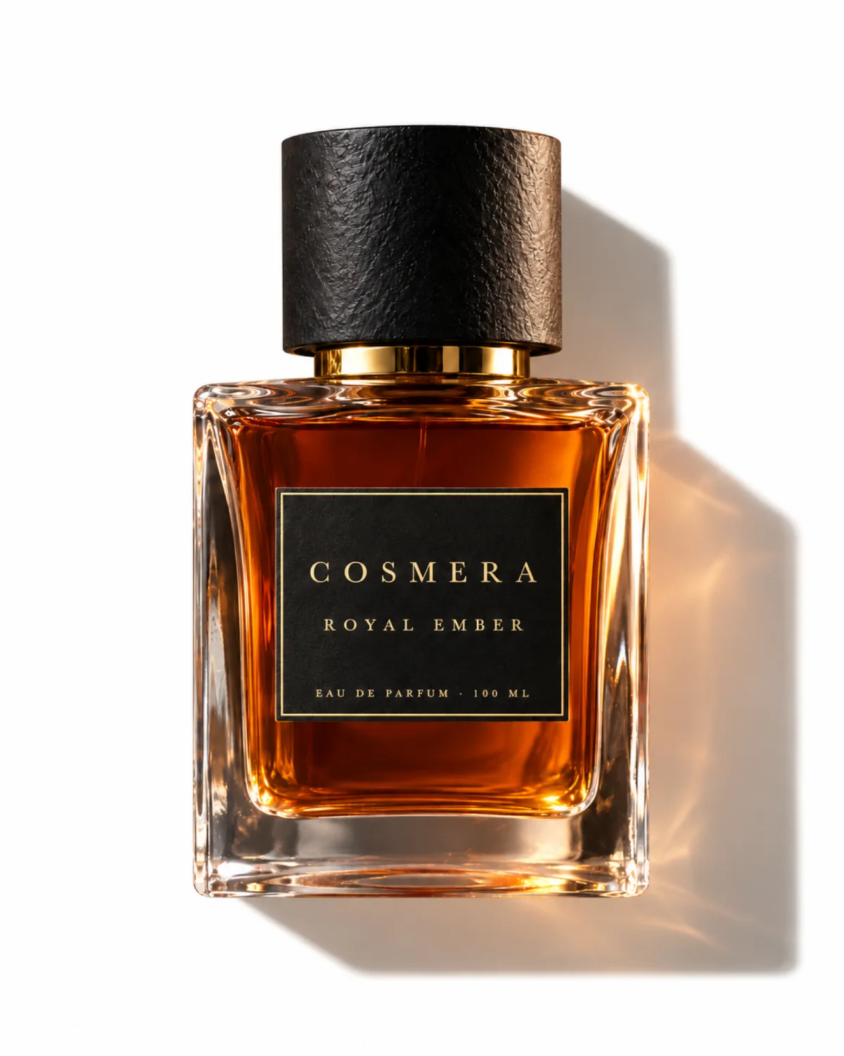 Royal Ember bottle with its notes